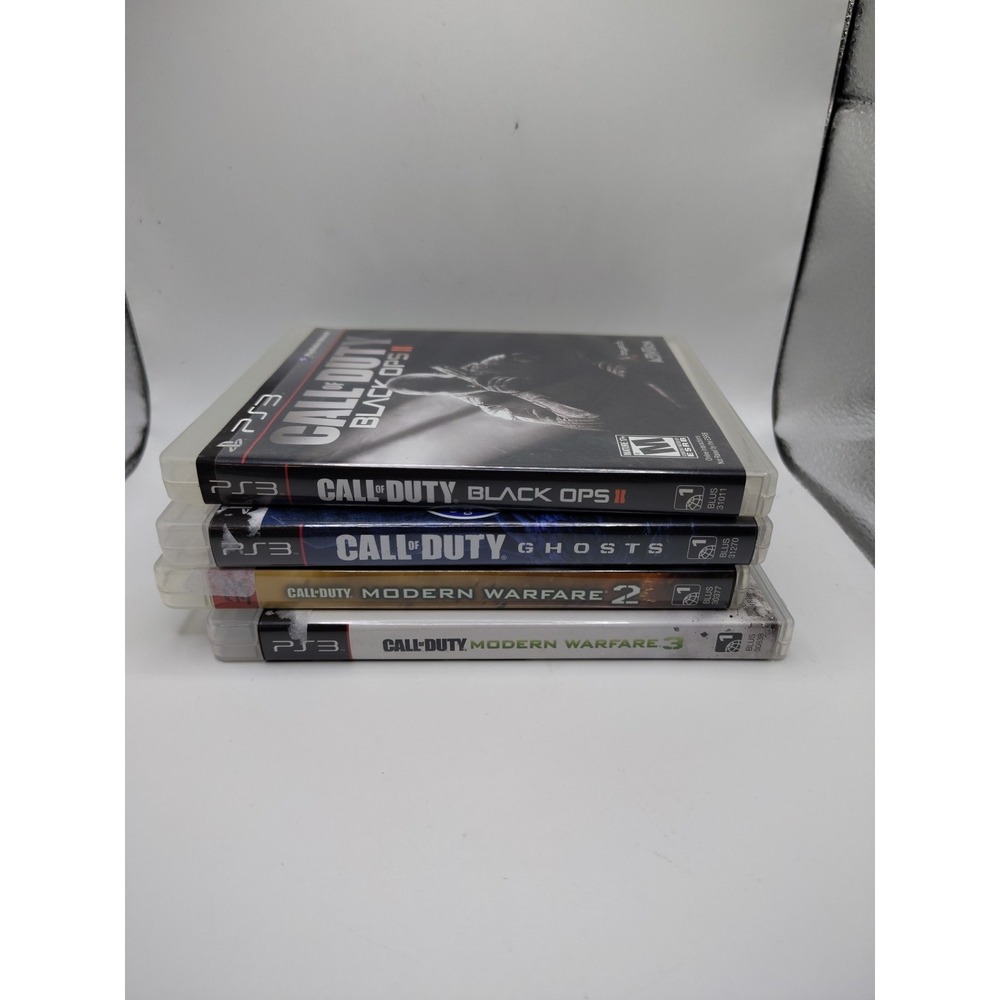 PlayStation 3 PS3 Call Of Duty Game Lot Black Ops‎ 2 Modern Warfare